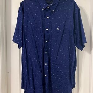 Crown and Ivy short sleeve button up shirt. Worn just once.
